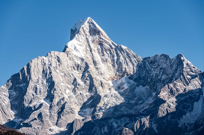 Snowy Mountain Peaks